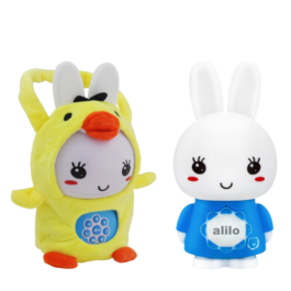 Zestaw: Alilo Big Bunny G7C + etui na Alilo G6/G7C żółte (kaczuszka)
